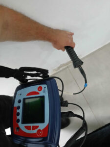 איתור נזילה בגז